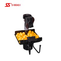 Portable siboasi S899 table tennis ball machine pingpong robot with remote control